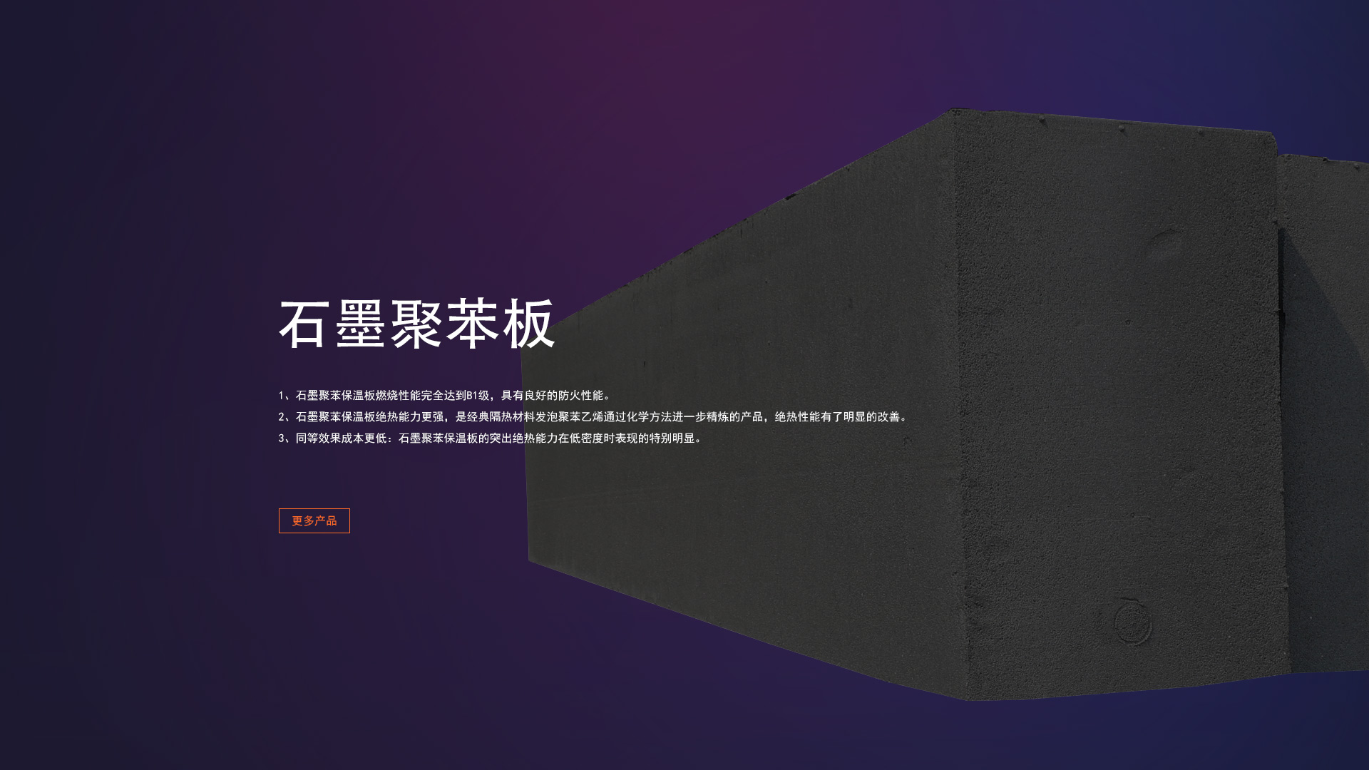 石墨聚苯板